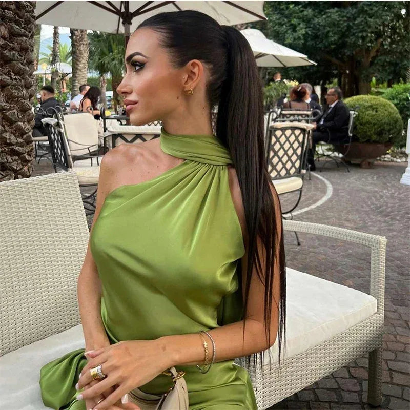 Vestido satén