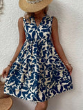 Abril-Vestido corto de mujer veraniego